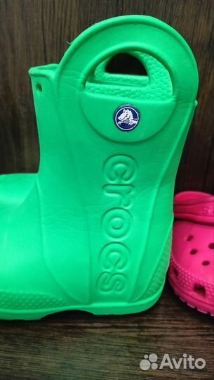 Сапоги резиновые crocs