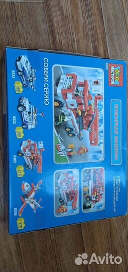 Конструктор Город мастеров Пожарная машина