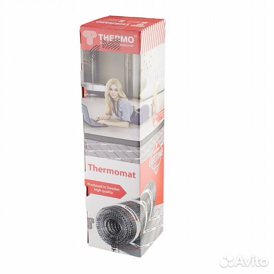 Теплый пол нагревательный мат Thermo Thermomat 3 к