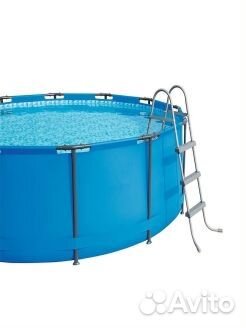 Лестница для бассейнов до 122 см, 4 ступеньки