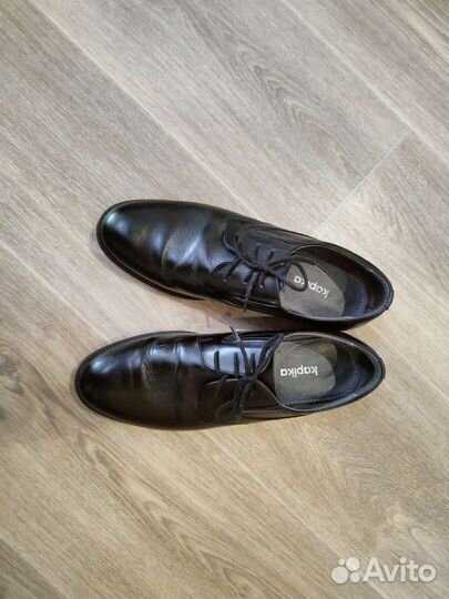 Туфли мужские Kapika, натуральная кожа, 40 размер