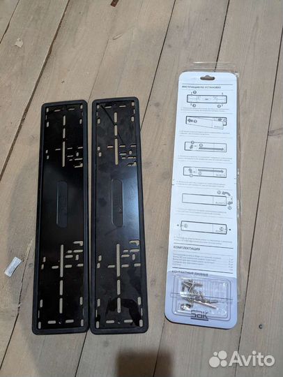 Рамка для номера авто стальная