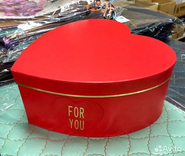 Коробка подарочная в форме сердца