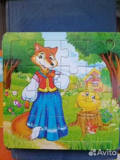 Деревянные пазлы