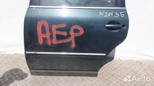 Дверь задняя левая volkswagen passat B5 (NDN35FG01
