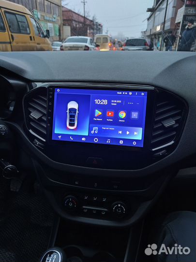 Магнитола на весту 1/16 4ядра