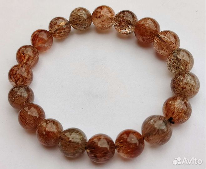 Браслет Рутиловый кварц новый
