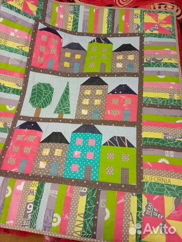 Детское лоскутное одеяло