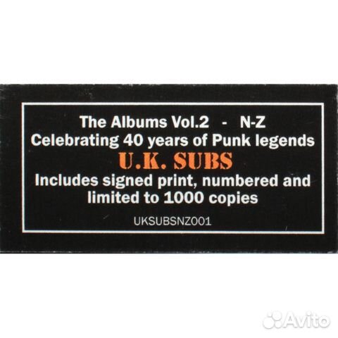 U.K. Subs / The Albums N-Z Volume 2 (Deluxe Editio