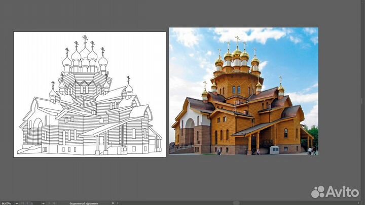 Векторная графика Дизайн Отрисовка картинок