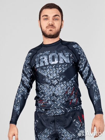 Рашгард для мма и единоборств iron взрослый
