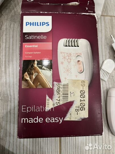 Эпилятор philips satinelle hp6420