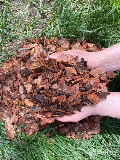 Мульча. Продаем кору сосны разных фракций, меш 60л