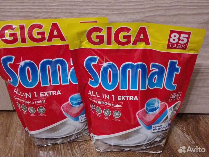 Somat капсулы для посудомоечных машин