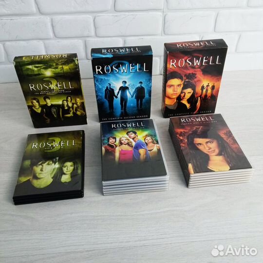 Roswell (Город пришельцев) DVD все 3 сезона