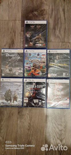 Игры на дисках для PS5