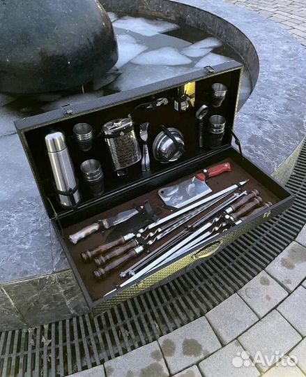 Шашлычный подарочный набор