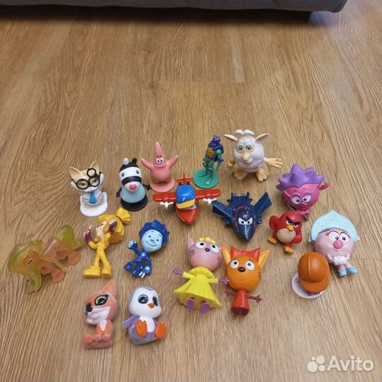 Фигурки три кота, фиксики, джет, свитбокс