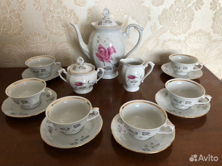 Сервиз чайный chodziez роза