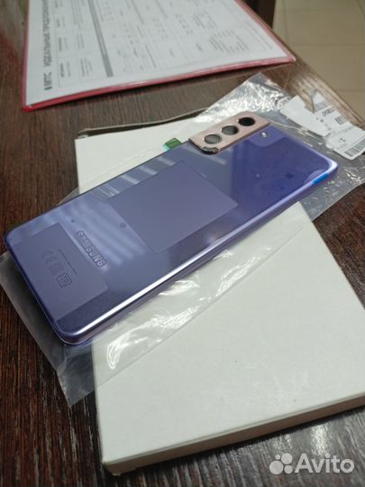 Задняя крышка Samsung S21+ оригинал