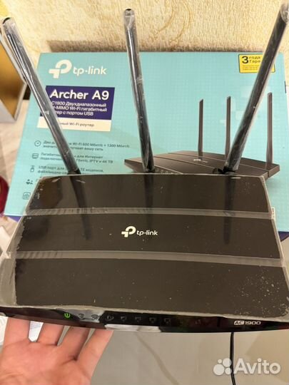 Роутер tp link archer A9 ac1900