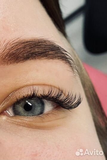 Наращивание ресниц на дому