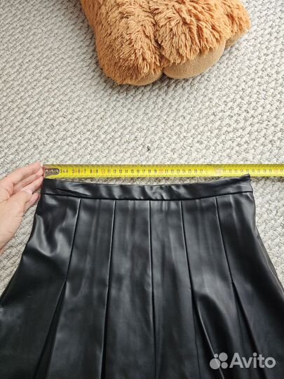 Юбка тенниска экокожа Colins 46 б/у