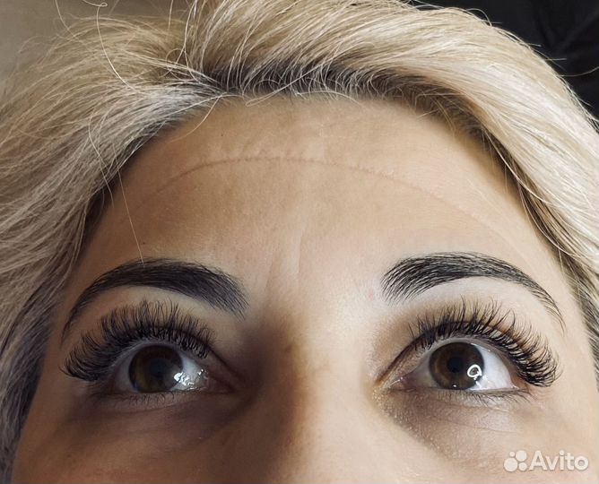 Наращивание ресниц на дому