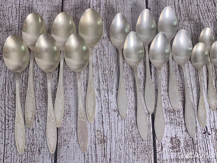 Мельхиоровые ложки СССР винтаж