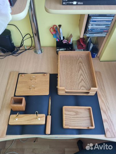 Подарочный набор дерево руководителя канцелярия