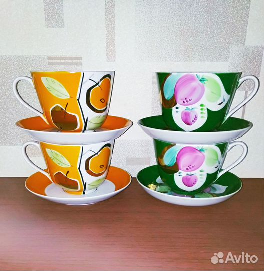 Большие чайные пары Дулёво