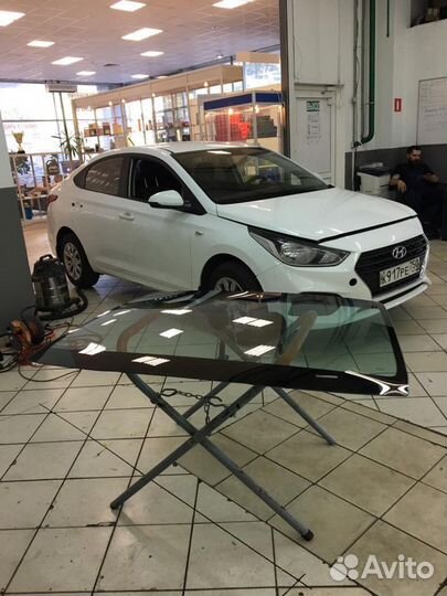 Лобовое стекло Хендай Солярис / Киа Рио