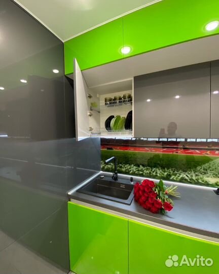 Кухня на заказ из мдф под ключ в Челябинске