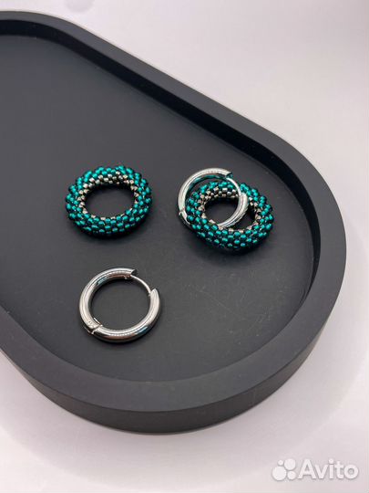 Серьги-кольца