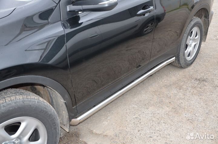 Защита порогов Toyota RAV4 2015+