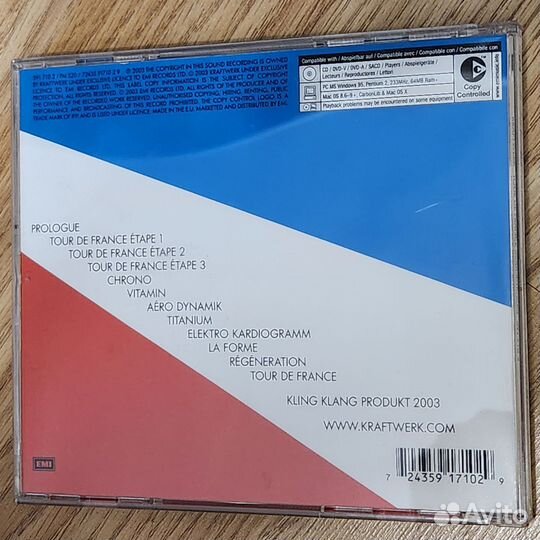 Kraftwerk 2003 CD Tour De France