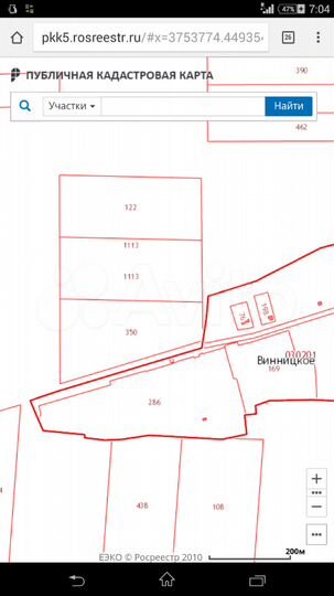 Участок 5,17 га (СНТ, ДНП)