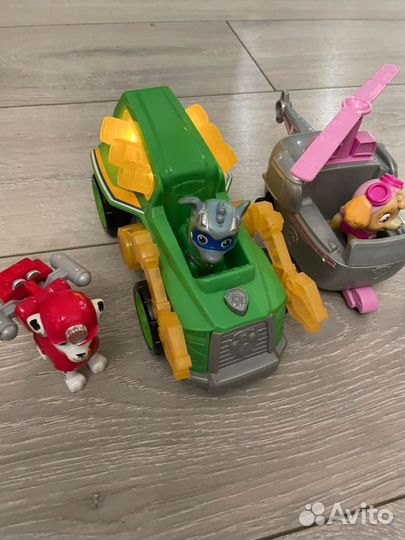 Игрушки щенячий патруль (цена за все)