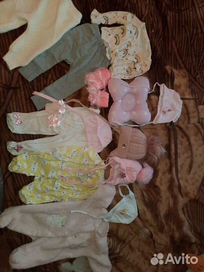Вещи на девочку от 0до 3 месяцев