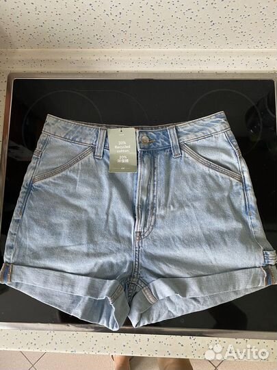 Шорты джинсовые новые H&M (размер EUR 38)