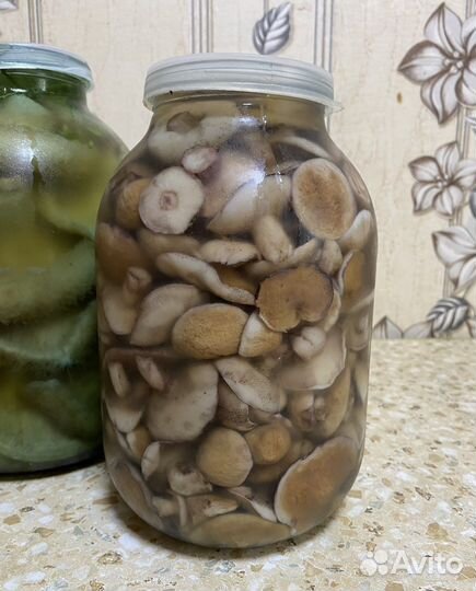 Грибы маринованные