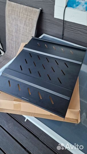 Усиленная полка в серверный шкаф 19