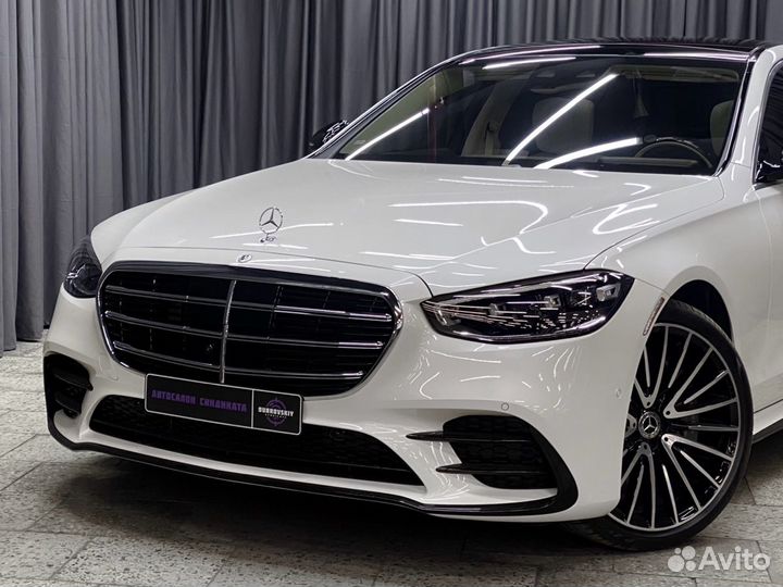 Mercedes-Benz S-класс 3.0 AT, 2022, 1 096 км