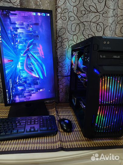 Компьютер на i5 в сборе с монитором 24