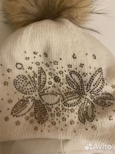 Шапка зимняя для девочки Aleksa
