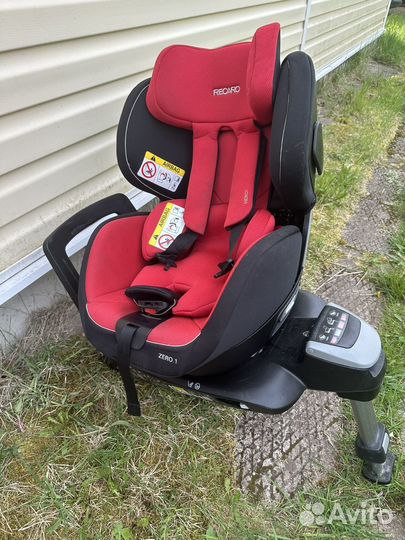 Автокресло recaro zero 1 elite red