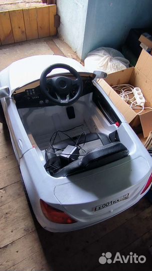 Детский электромобиль mercedes бу