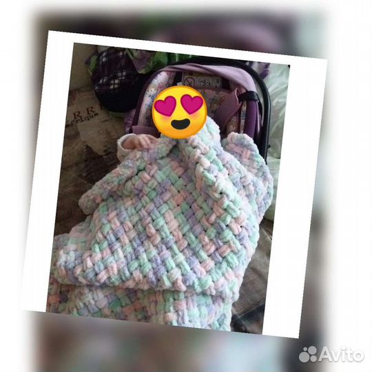 Вяжу на заказ Пледы и многое другое из Ализе пуффи