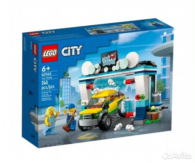 Конструктор lego City Автомойка