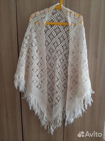 Новая ажурная шаль